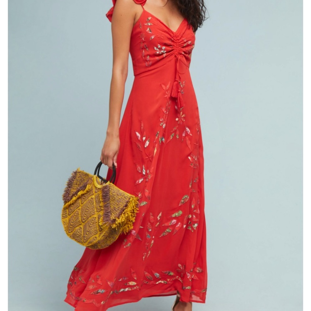 BNWOT FARM RIO QUINTANA MAXI FROM ANTHROPOLOGIE
